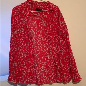 Banana republic button down blouse